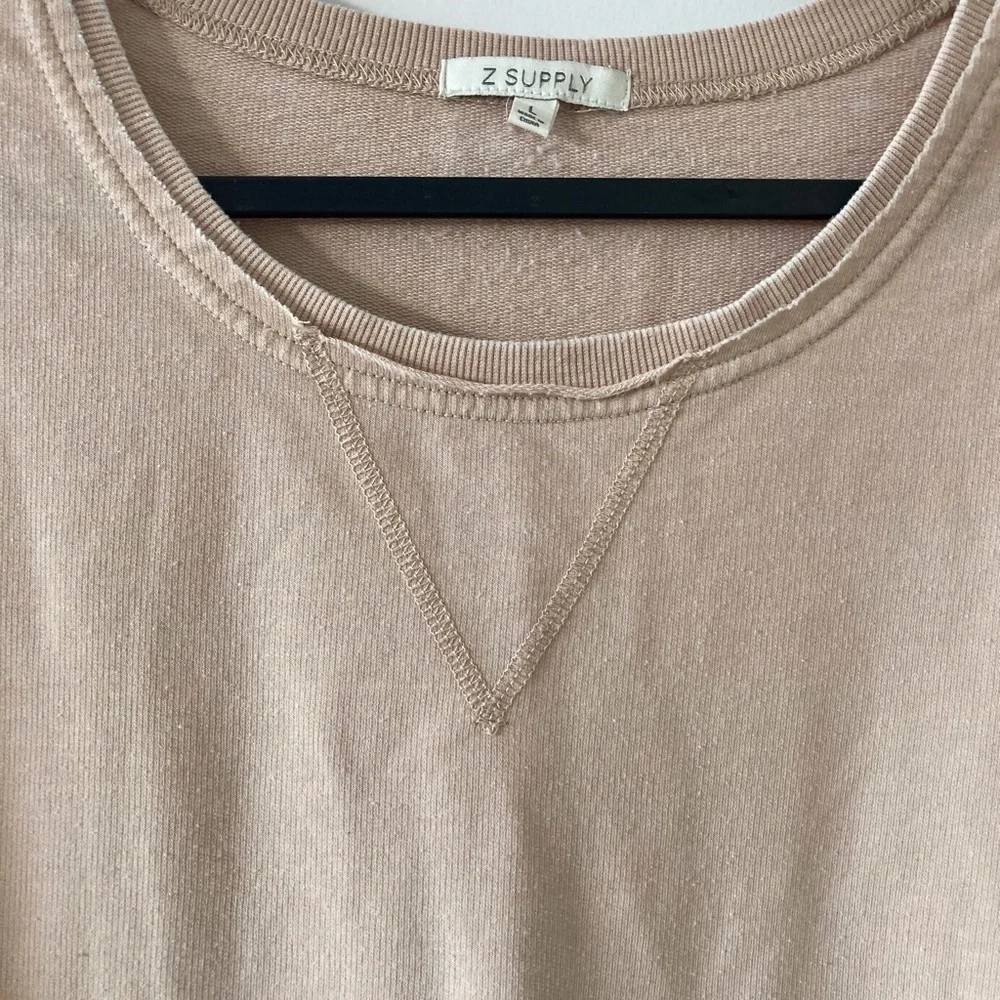 Z SUPPLY Ombre Weekender Pullover L Oversized Cozy - Picture 7 of 7